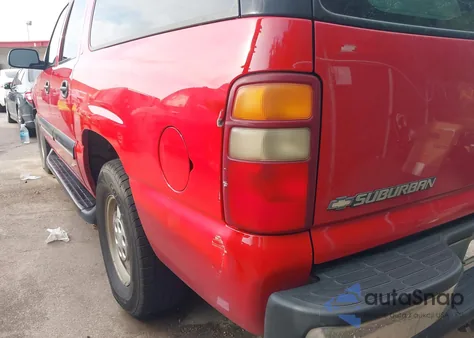 2001 Chevrolet Suburban 1500 Ls from USA, damaged, VIN 3GNEC16T11G218411